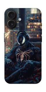 Чехол на Apple iPhone 16 Venom earphones фото 1 из 1