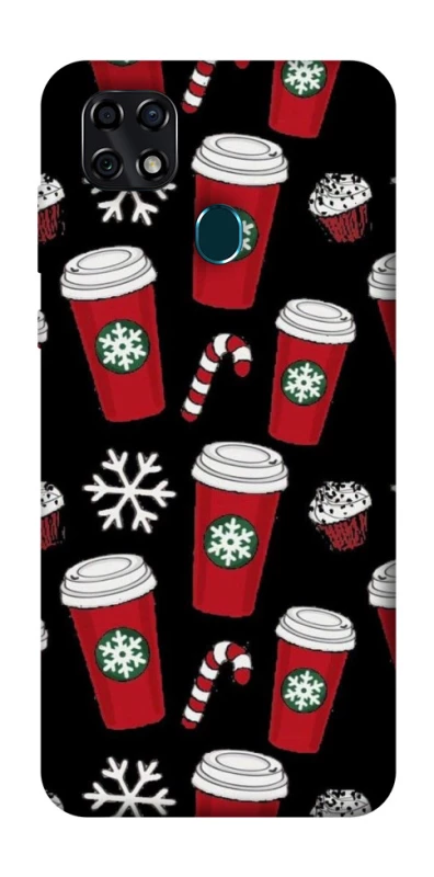 Чехол на ZTE Blade 20 Smart Новогодний v40 фото 1 из 1