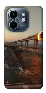 Чохол на Infinix Smart 9 4G / Hot 50i Кримський міст втомився фото 1 з 1