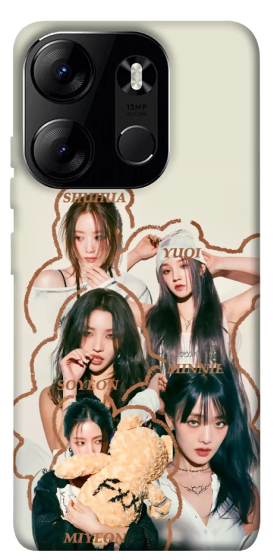 Чехол на Tecno Spark Go 2023 (G)I-DLE фото 1 из 1
