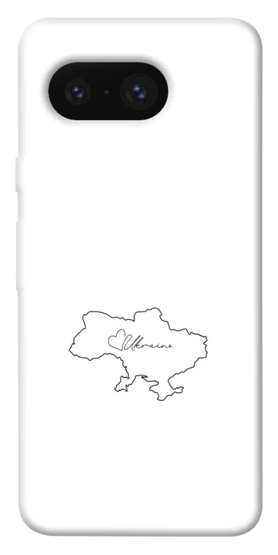 Чохол на Google Pixel 8 Ukraine map фото 1 з 1