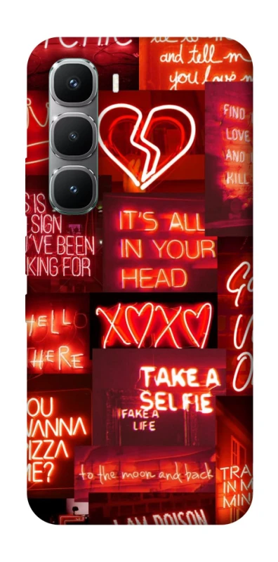 Чохол на Infinix Hot 60 Pro Love collage ver.7 фото 1 з 1