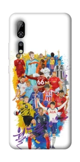 Чехол на ZTE Axon 10 Pro Football Abstract v2 фото 1 из 1