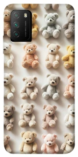 Чехол на Xiaomi Poco M3 Teddy Bears фото 1 из 1
