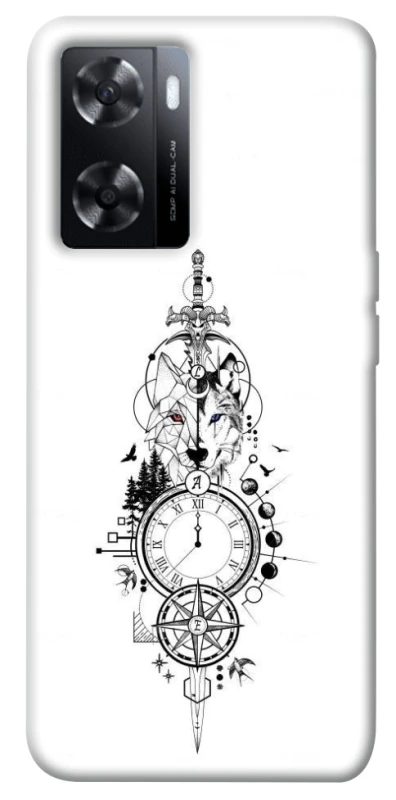 Чехол на Oppo A57s Tattoo ver.8 фото 1 из 1