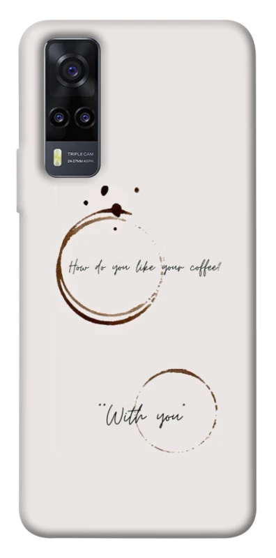 Чохол на Vivo Y31 Coffee with you фото 1 з 1