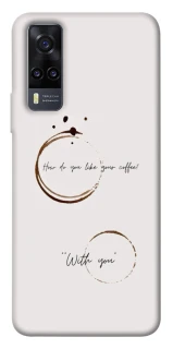 Чохол на Vivo Y31 Coffee with you фото 1 з 1