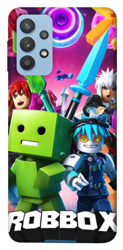 Чохол на Samsung Galaxy M32 Roblox gaming heroes фото 1 з 1