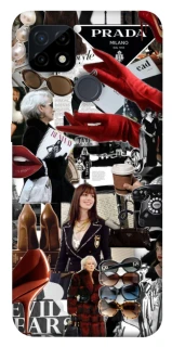 Чохол на Realme C21 Fashion collage ver.13 фото 1 з 1