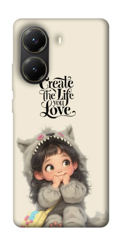 Чохол на Xiaomi Poco X6 Pro Create the life you love фото 1 з 1