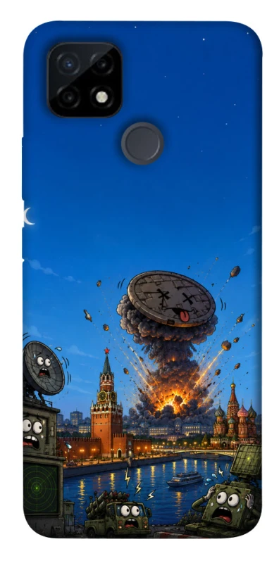 Чехол на Realme C21Y Moscow never sleeps ver.8 фото 1 из 1