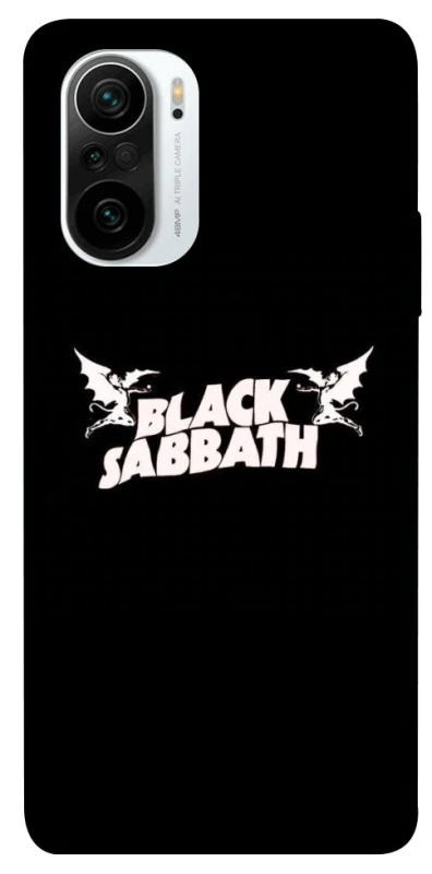 Чохол на Xiaomi Redmi K40 / K40 Pro / K40 Pro+ / Poco F3 Black Sabbath logo ver.2 фото 1 з 1