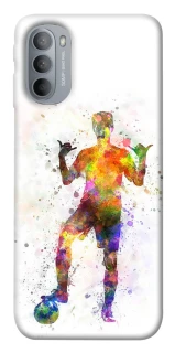 Чохол на Motorola Moto G31 Football Player v3 фото 1 з 1