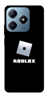 Чехол на Realme C63 Roblox logo black фото 1 из 1