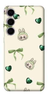 Чохол на Samsung Galaxy S25+ Labubu Green Heart фото 1 з 1
