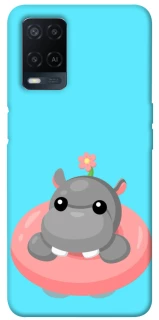 Чехол на Oppo A54 4G Adopt Me Hippo Floatie фото 1 из 1