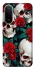 Чехол на Xiaomi Redmi A7 Pro 4G skull and rose фото 2 из 2