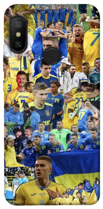 Чехол на Xiaomi Mi A2 Lite / Xiaomi Redmi 6 Pro UA-Football ver.6 фото 1 из 1