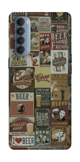 Чехол на Oppo Reno 4 Pro Retro collage ver.1 фото 1 из 1