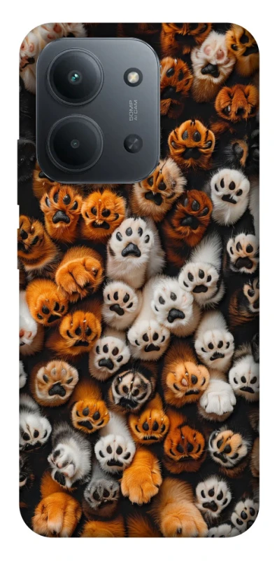 Чехол на Xiaomi Redmi 15C (Global) Сat paws фото 1 из 1
