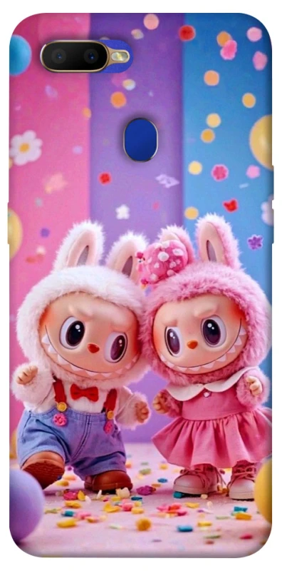 Чехол на Oppo A5s Labubu twins ver.3 фото 1 из 1