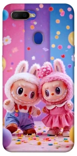 Чохол на Oppo A5s Labubu twins ver.3 фото 1 з 1