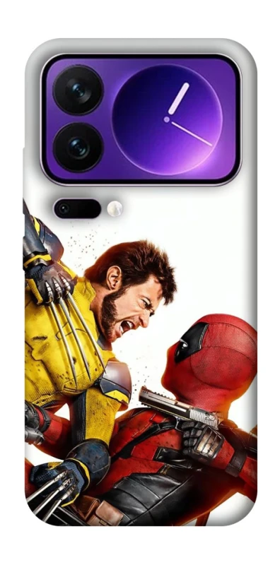 Чехол на Xiaomi 17 Pro Max Deadpool and Wolverine фото 1 из 1