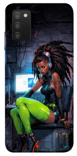 Чехол на Samsung Galaxy A03s Cyber girl фото 1 из 1