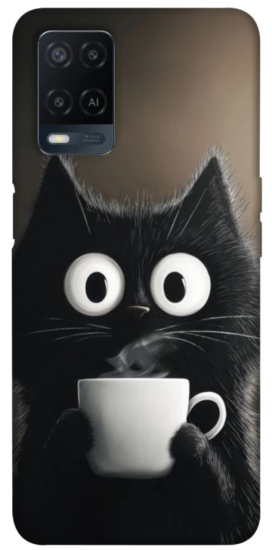 Чохол на Oppo A54 4G morning cat фото 1 з 1