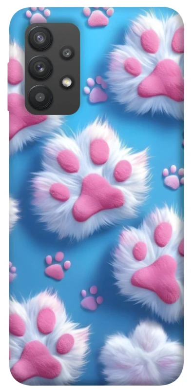 Чохол на Samsung Galaxy A32 (A325F) 4G Cat paw фото 1 з 1