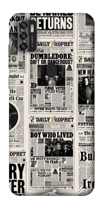 Чохол на ZTE Blade A7s (2020) Harry Potter newspaper фото 1 з 1