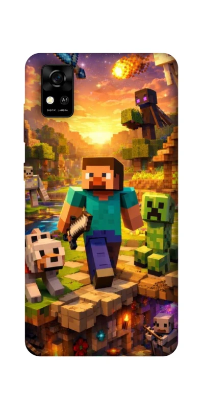 Чохол на ZTE Blade A31 Minecraft v6 фото 1 з 1