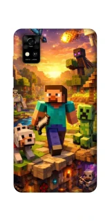 Чохол на ZTE Blade A31 Minecraft v6 фото 1 з 1