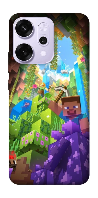 Чохол на Oppo Reno 14 Pro Minecraft forever фото 1 з 1