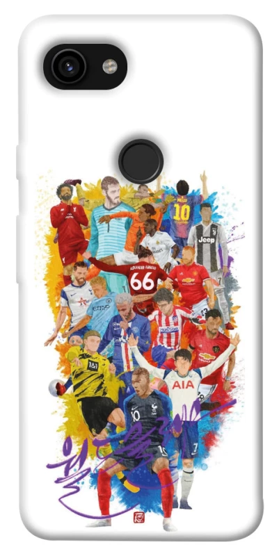 Чехол на Google Pixel 3a XL Football Abstract v2 фото 1 из 1
