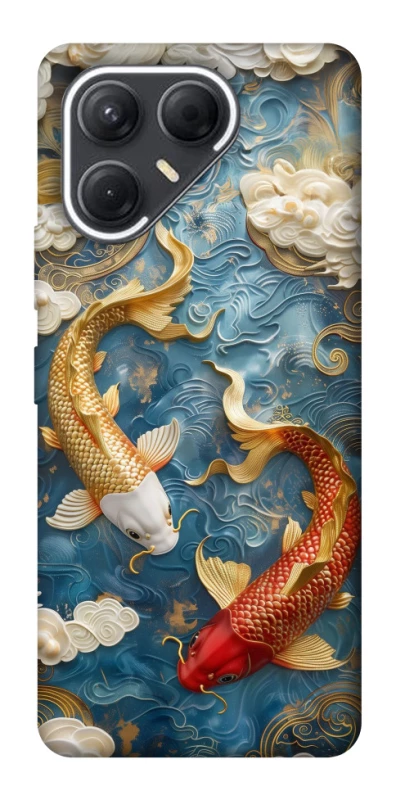 Чехол на TECNO Pova 7 Koi carp фото 1 из 1