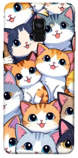 Чохол на Samsung A530 Galaxy A8 (2018) Cute Cat v2 фото 1 з 1