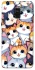 Чехол на Samsung A530 Galaxy A8 (2018) Cute Cat v2 фото 1 из 1