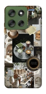 Чехол на Motorola Moto G56 5G Coffee collage ver.4 фото 1 из 1