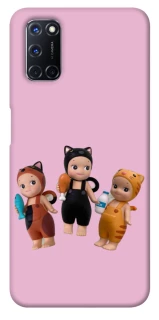 Чохол на Oppo A52 / A72 / A92 Cat Cafe Trio фото 1 з 1