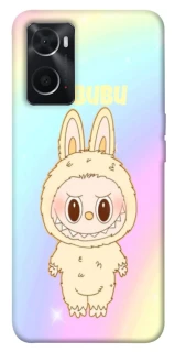 Чохол на Oppo A76 4G Fluffy Rainbow Labubu фото 1 з 1
