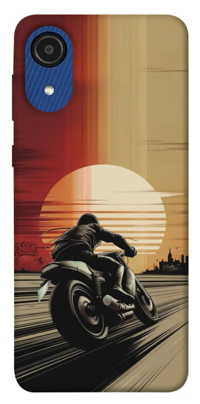 Чехол на Samsung Galaxy A03 Core Motorcycle фото 1 из 1