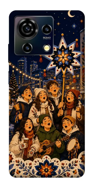 Чехол на ZTE Blade V50 Vita Колядка фото 1 из 1