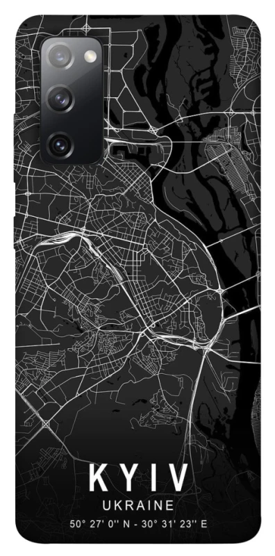 Чохол на Samsung Galaxy S20 FE Kyiv map фото 1 з 1