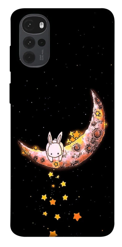 Чохол на Motorola Moto G22 Moon rabbit фото 1 з 1