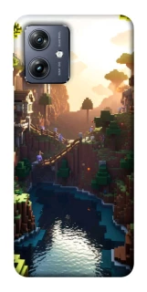Чохол на Motorola Moto G54 Minecraft sunset фото 1 Чохол на Motorola Moto G54 Minecraft sunset фото 1 з 1