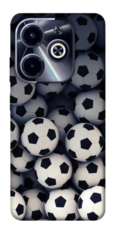 Чохол на Infinix Hot 40i Футбольні м'ячи фото 1 з 1