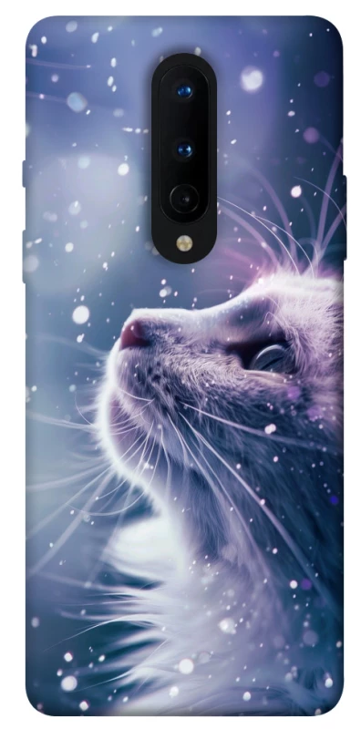 Чохол на OnePlus 8 Snow cat фото 1 з 1