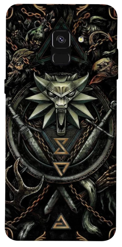Чехол на Samsung A530 Galaxy A8 (2018) Ведьмак фото 1 из 1