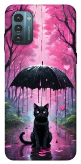 Чехол на Nokia G21 Black cat фото 1 из 1